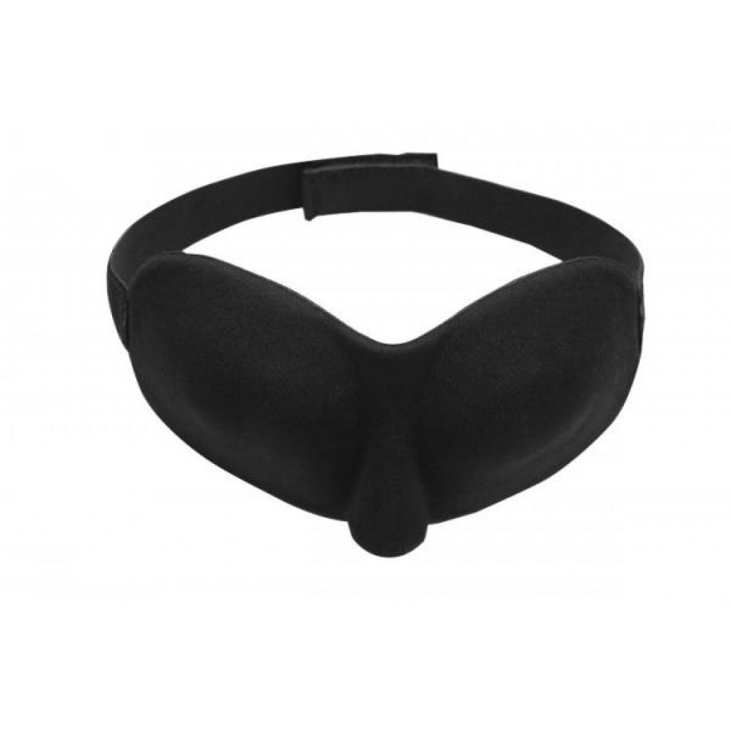 Frisky Deluxe Black Out Blindfold - One Size Fits Most