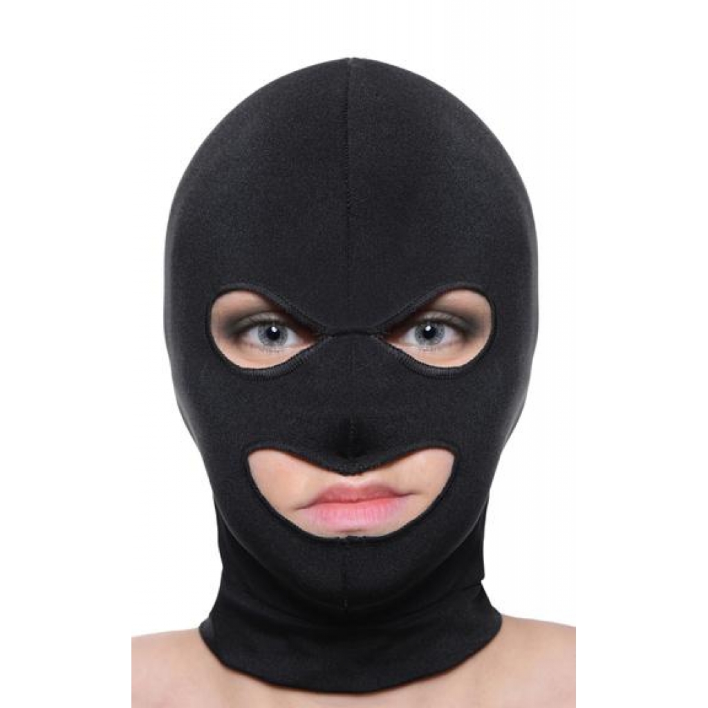 Facade Spandex Hood with Eyes and Mouth Holes