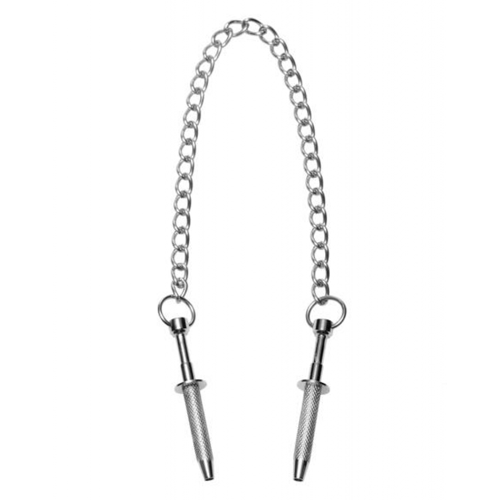 Extreme Sensation Claw End Nipple Clamps - Silver