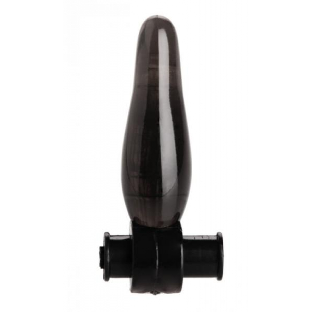 Vibrating Bum Tickler - Mini Anal Plug Black