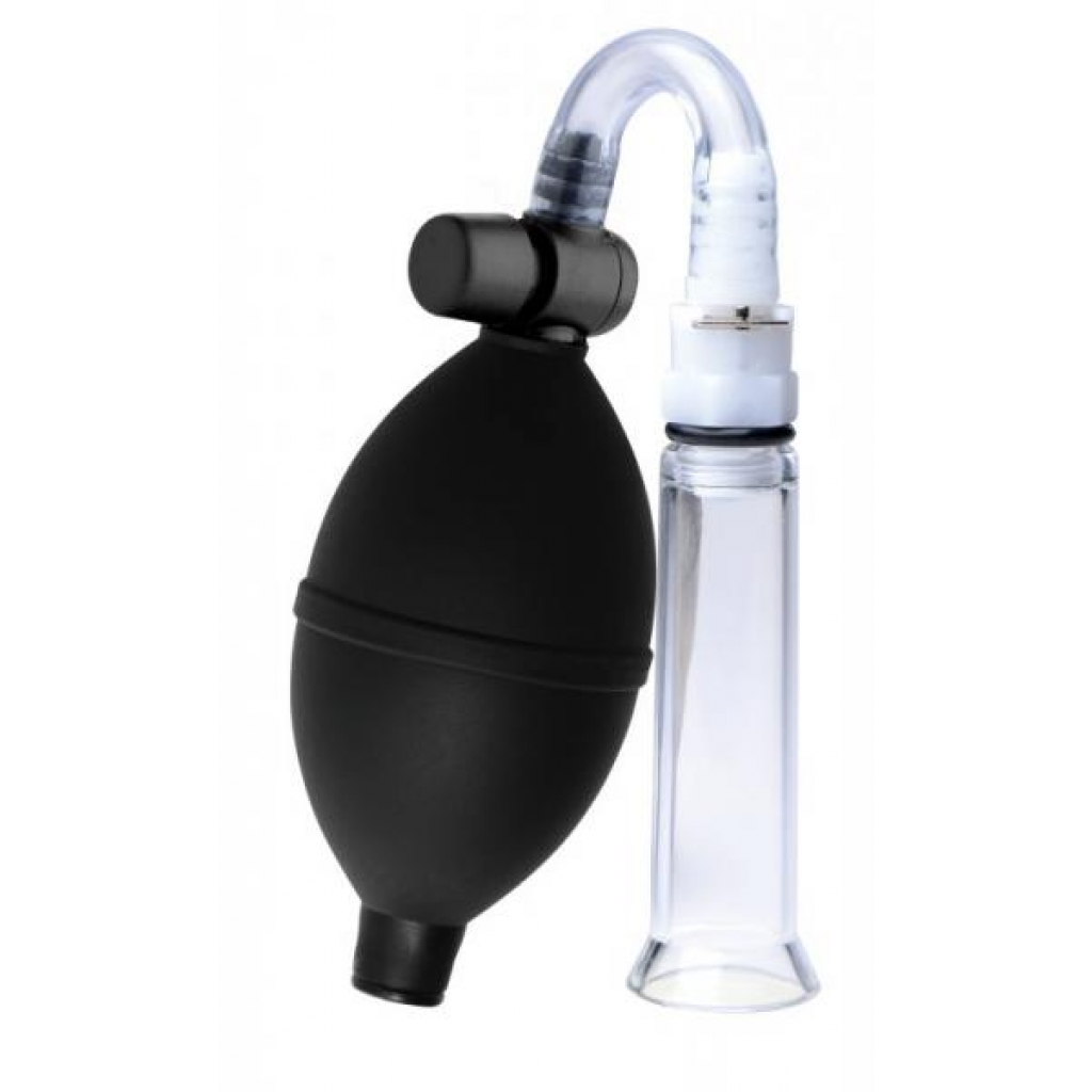 Clitoral Pumping System with Detachable Cylinder - Black