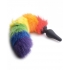 Tailz Rainbow Tail Silicone Butt Plug