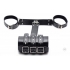 Arm Binder Biceps & Forearm Restraints - Black Leather