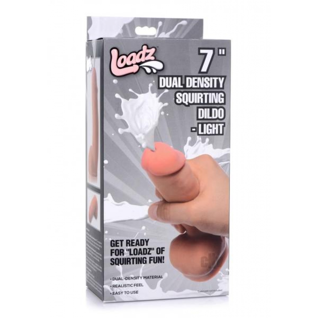 Loadz Dual Dense Squirt Dildo - Brown