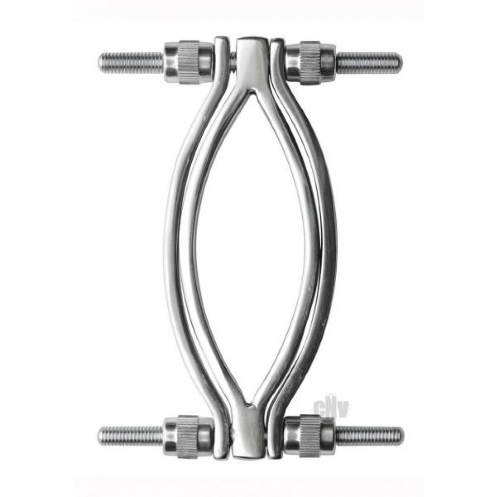 Stainless Steel Adjustable Pussy Clamp - Smoke