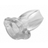 Gape Glory Hollow Anal Plug - Large Clear