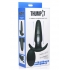 Kinetic Thumping 7X Medium Butt Plug - Black Thump It!