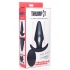 Kinetic Thumping Large Butt Plug - Black