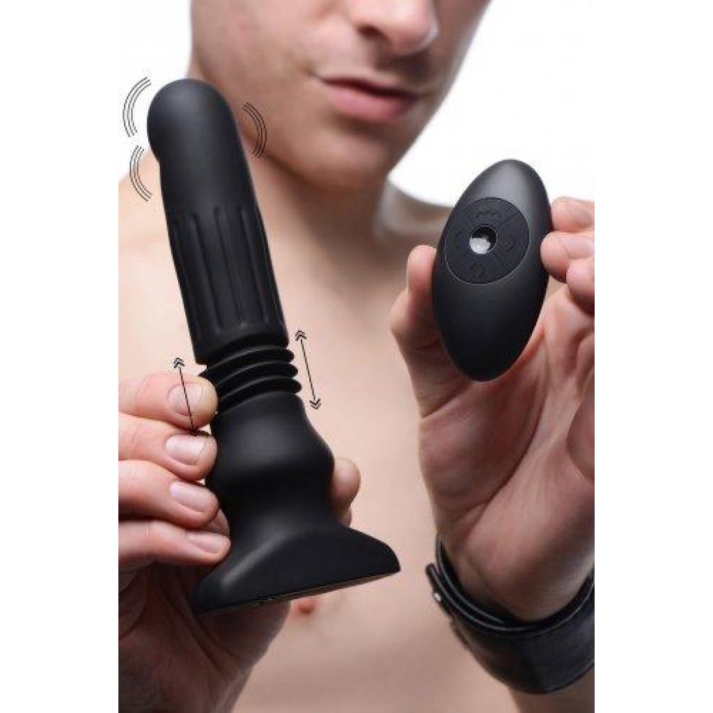 Thunderplugs Swell And Thrust Plug With Remote Control - Black