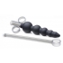 Silicone Graduated Beads Lubricant Launcher - Black