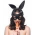 Bad Bunny Bunny Mask - Black O/S