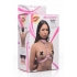 Playful Provocation: Frisky Miss Behaved Chest Harness - Pink