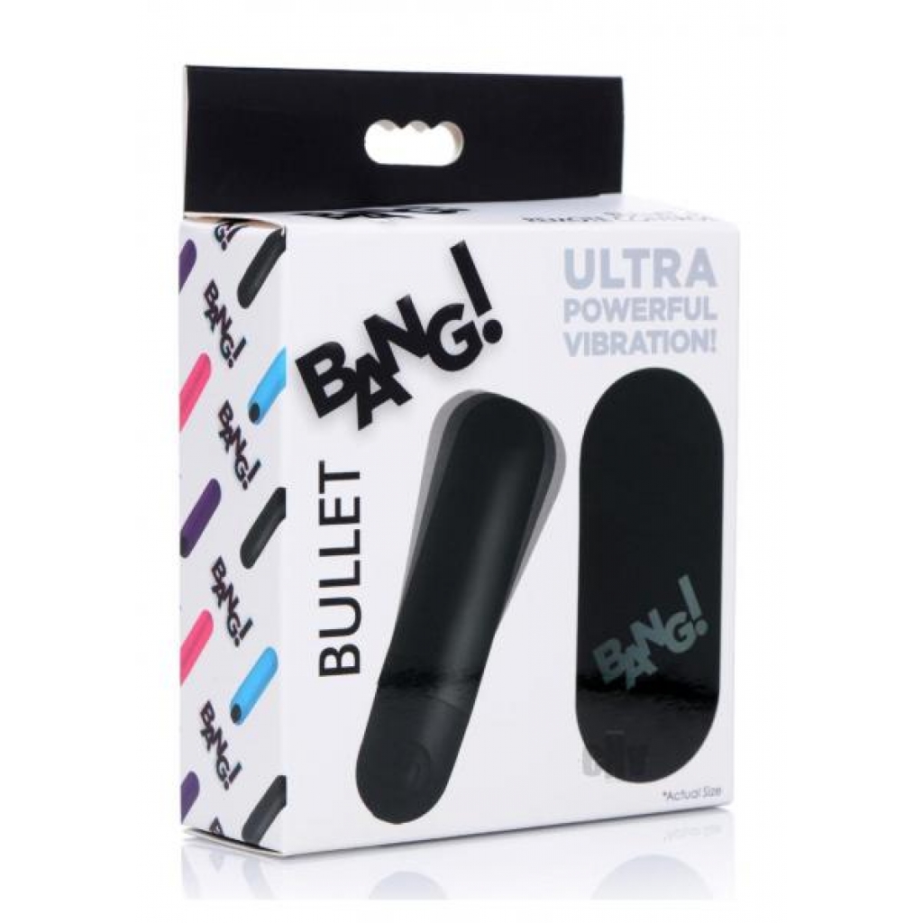 Bang Vibe Wireless Remote Bullet - Black