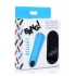 Bang Vibrating Bullet with Remote Control - Blue