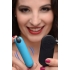 Bang Vibrating Bullet with Remote Control - Blue