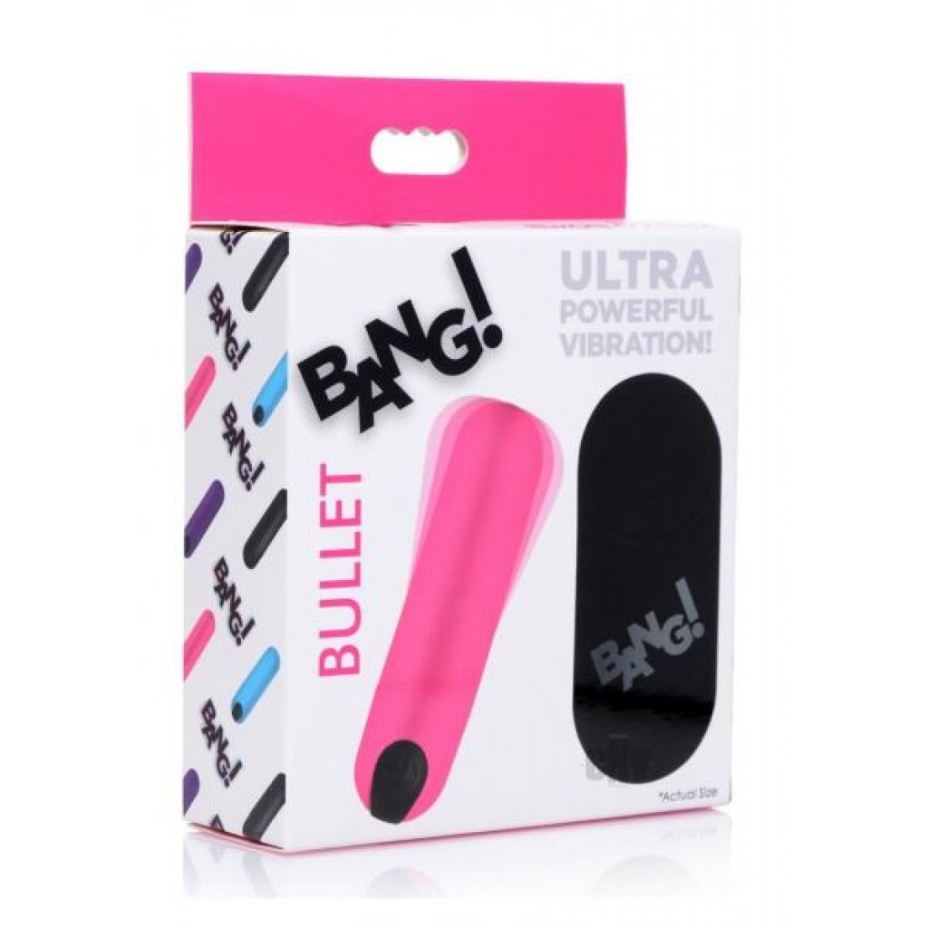 Bang Vibe Bullet with Remote - Pink