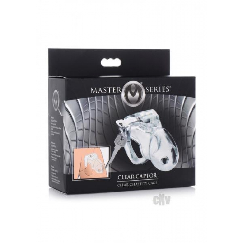 Ms Clear Captor Chastity Cage - Small