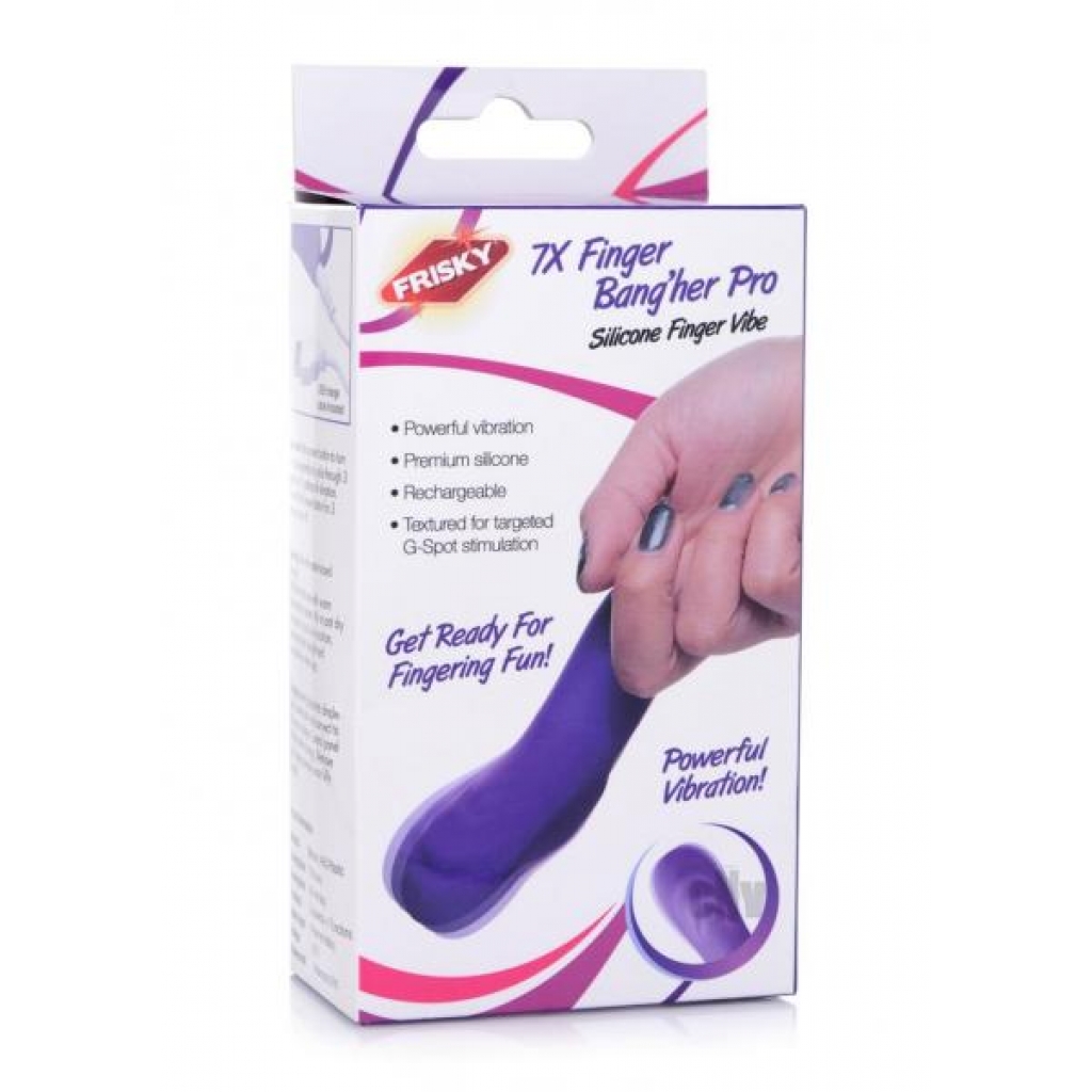 Frisky Finger Bang'her Pro - Purple