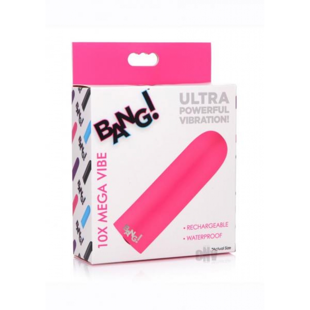 Bang 10x Rechargeable Vibe Bullet in Pink