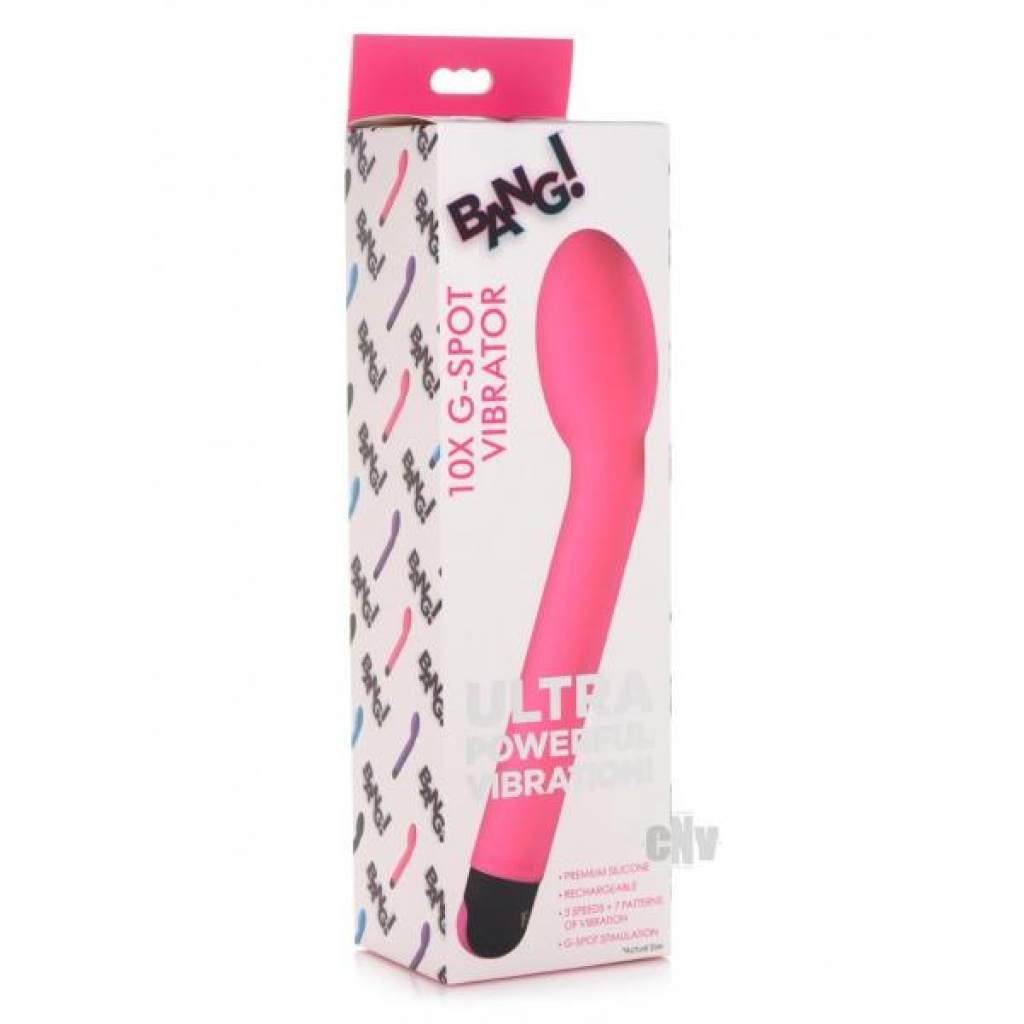 Bang 10x G-Spot Vibrator - Pink