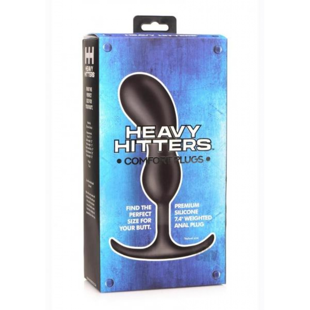 Heavy Hitters Comfort Plugs 7.4 Black