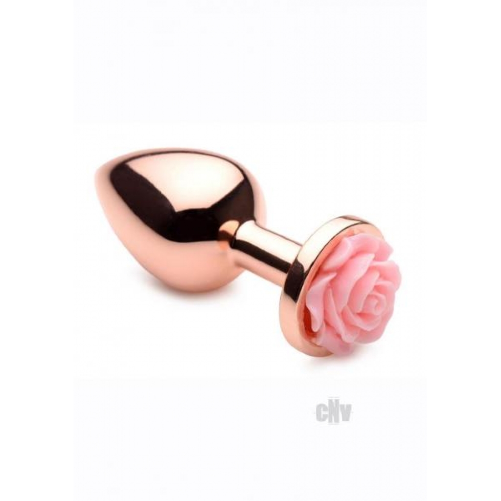 Booty Sparks Anal Plug - Medium Pink/Rose Gold