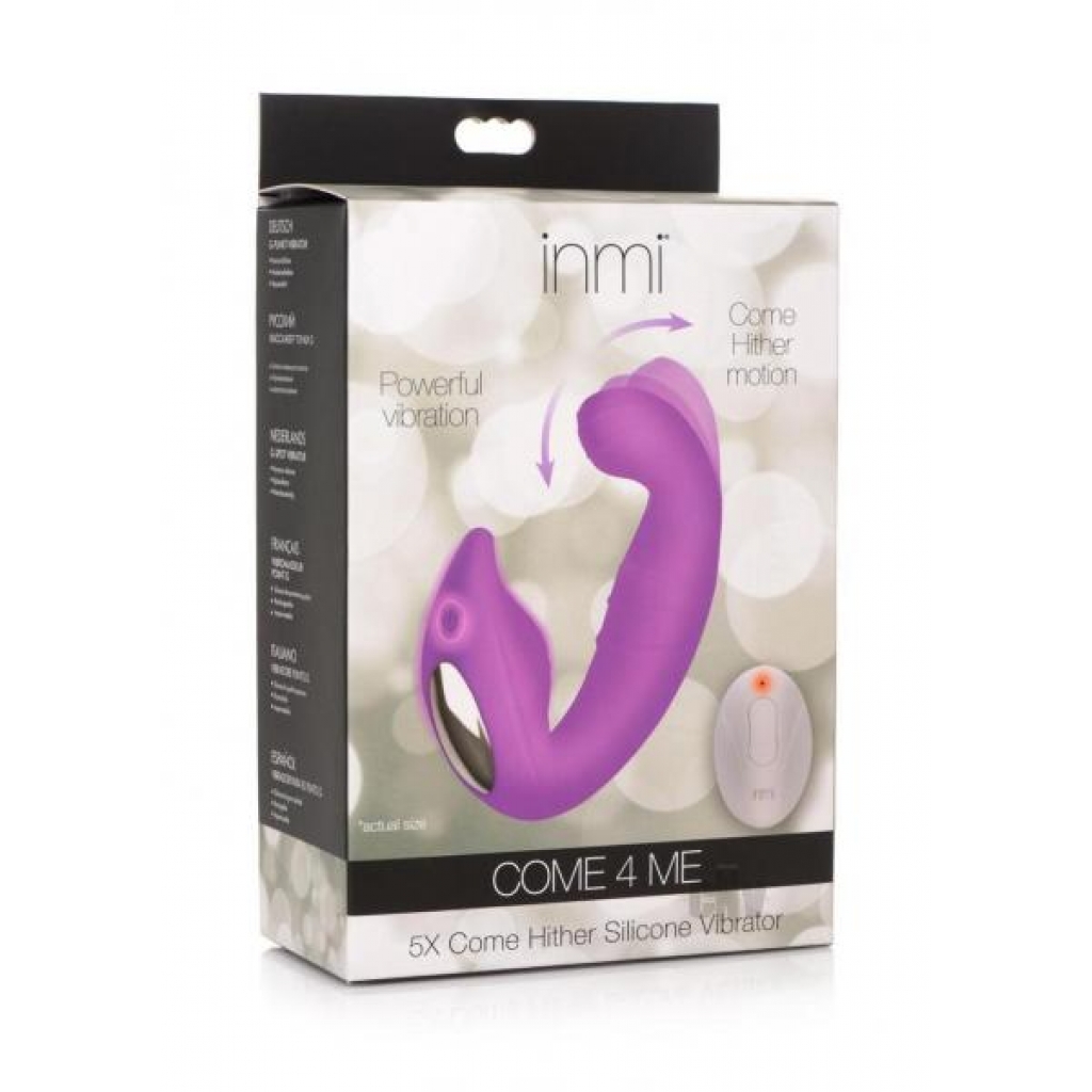 Inmi 5x Come Hither with Remote - Purple