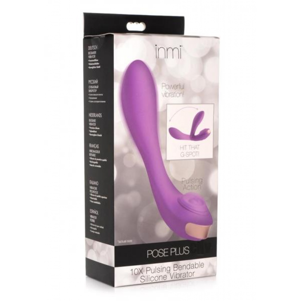 Inmi Pose Plus - Purple Dual Stimulation Device