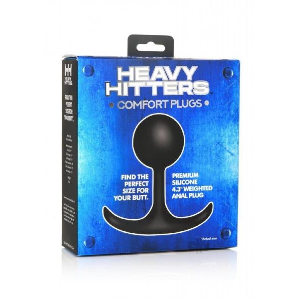 Heavy Hitters Comfort Plugs - 4.4 Black