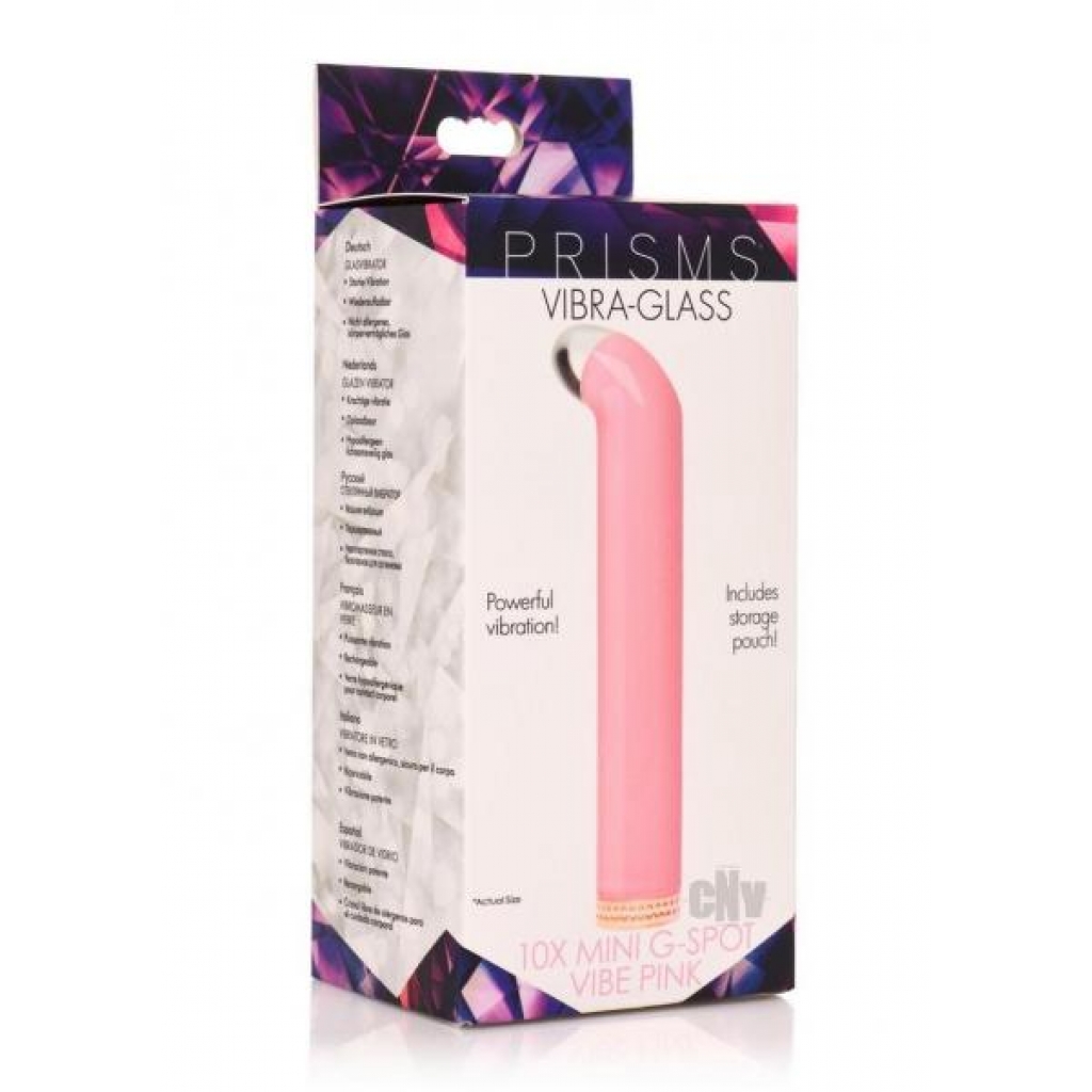 Prisms 10x Mini Gspot Vibe Pink - Elegant Pleasure Device