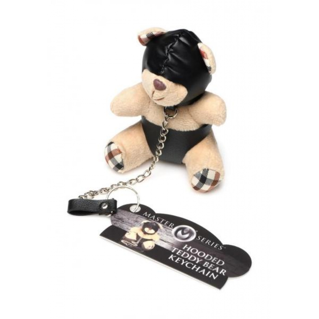 Ms Hooded Teddy Bear Keychain