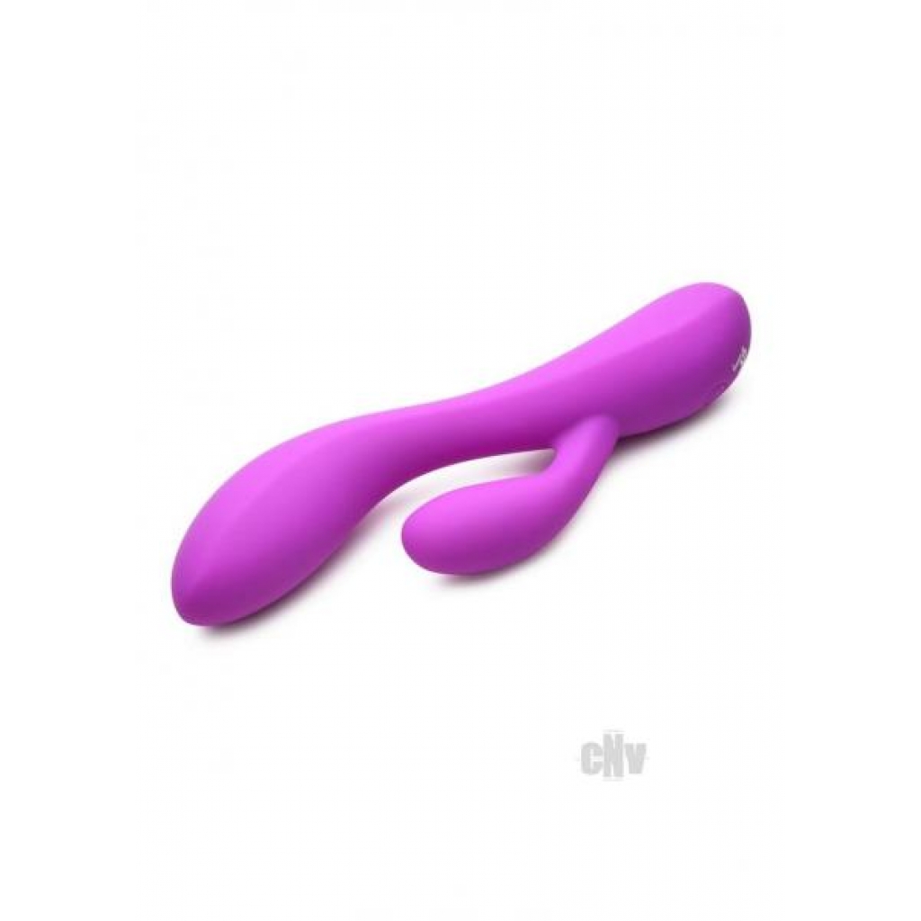 Bang Flexible Silicone Rabbit Purple