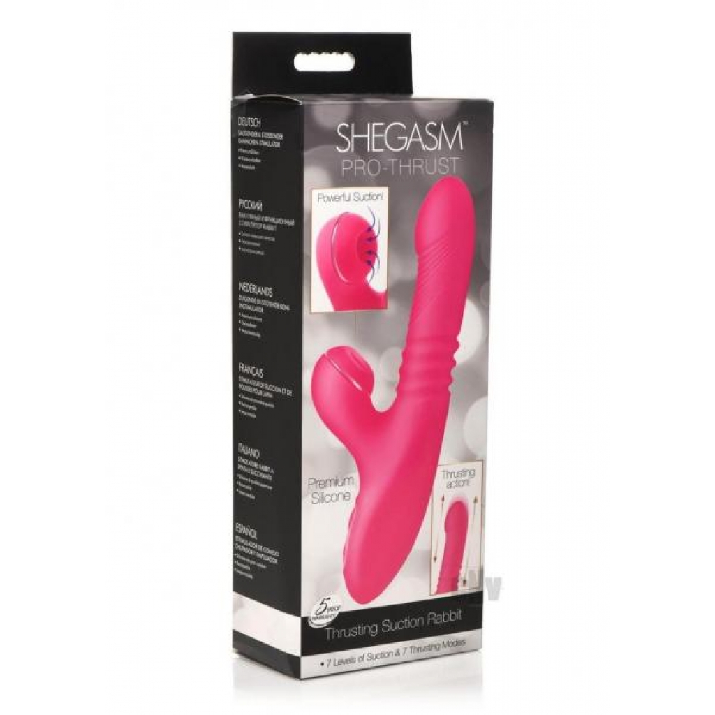 Shegasm Pro-Thrust Suction Rabbit - Ultimate Pleasure Experience