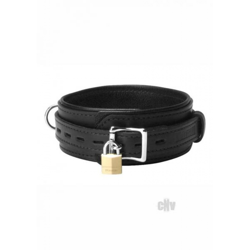 Strict Premium Locking Collar - Black