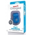 Screaming O Charged Big O Vibrating Cock Ring - Blue