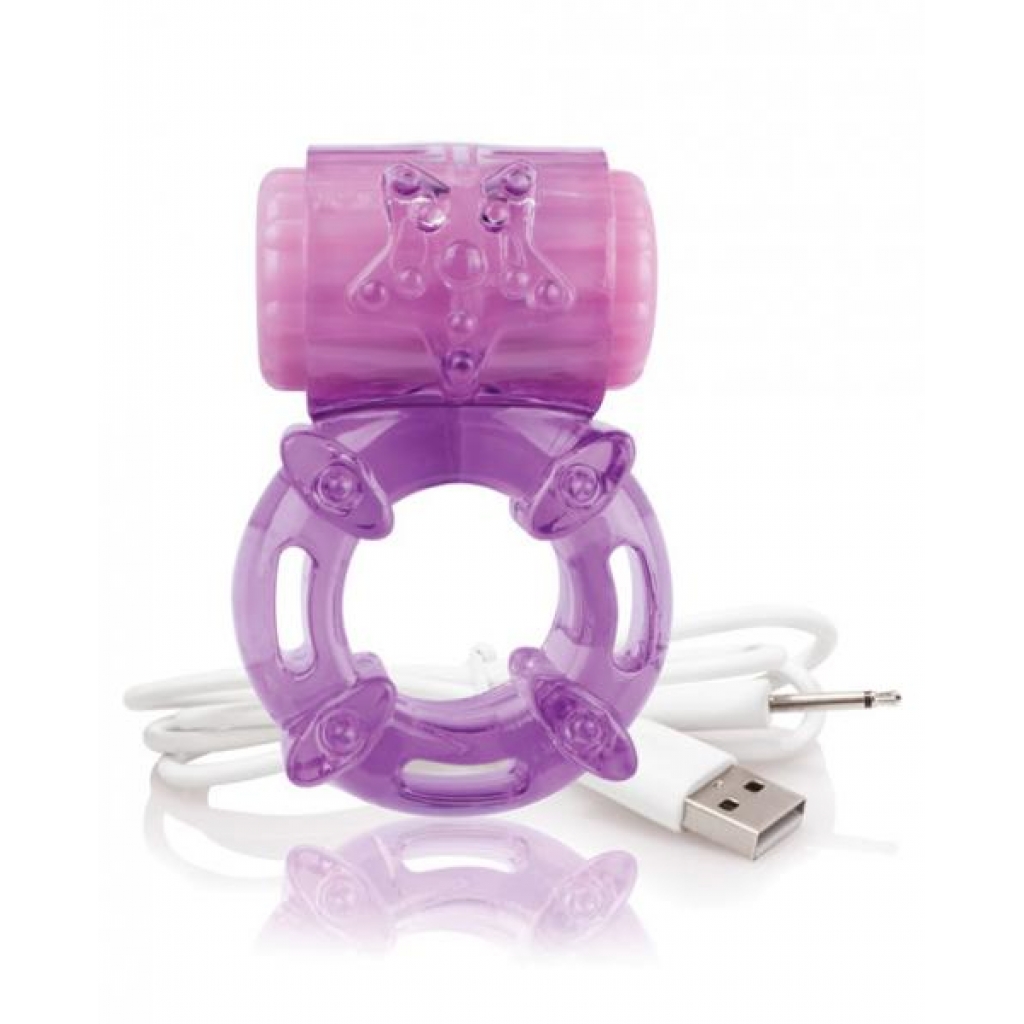 Screaming O Charged Big O Vibrating Ring - Purple