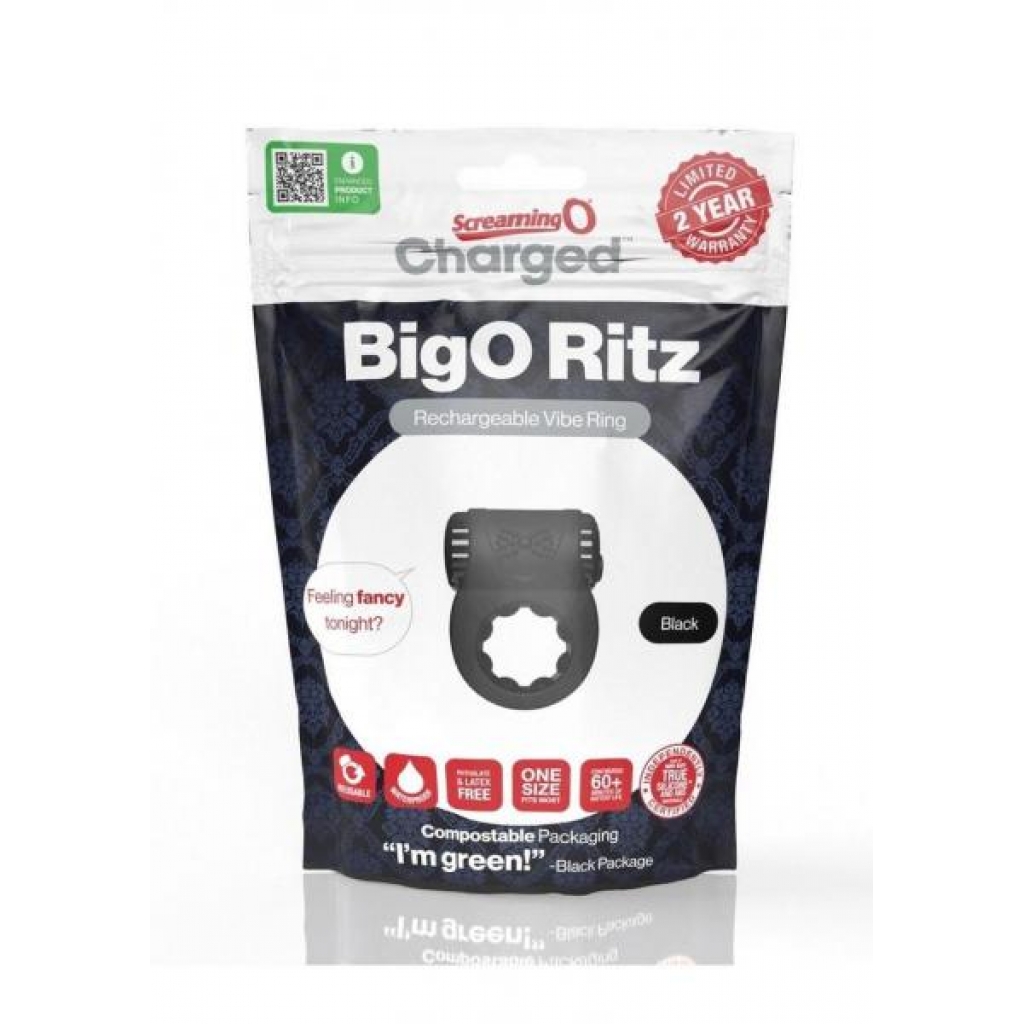 Charged Big O Ritz - Ultimate Rechargeable Vibe Ring