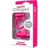 Charged Combo Kit: 1 Cock Ring & Finger Sleeve - Pink