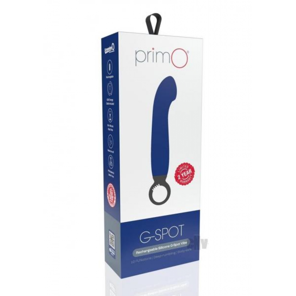 Primo G-spot Vibrator - Navy Blue