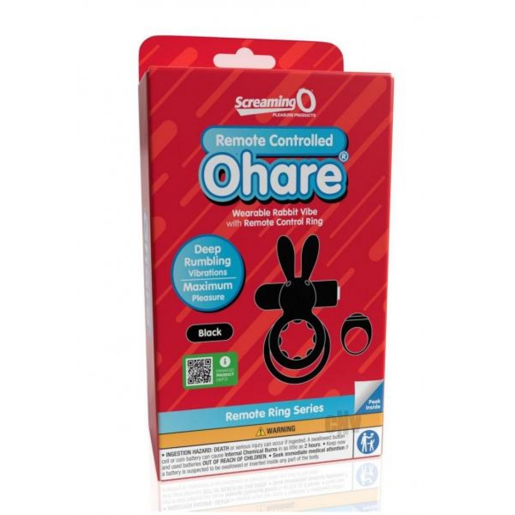 Screaming O Ohare Remote-Controlled Vibrating Ring