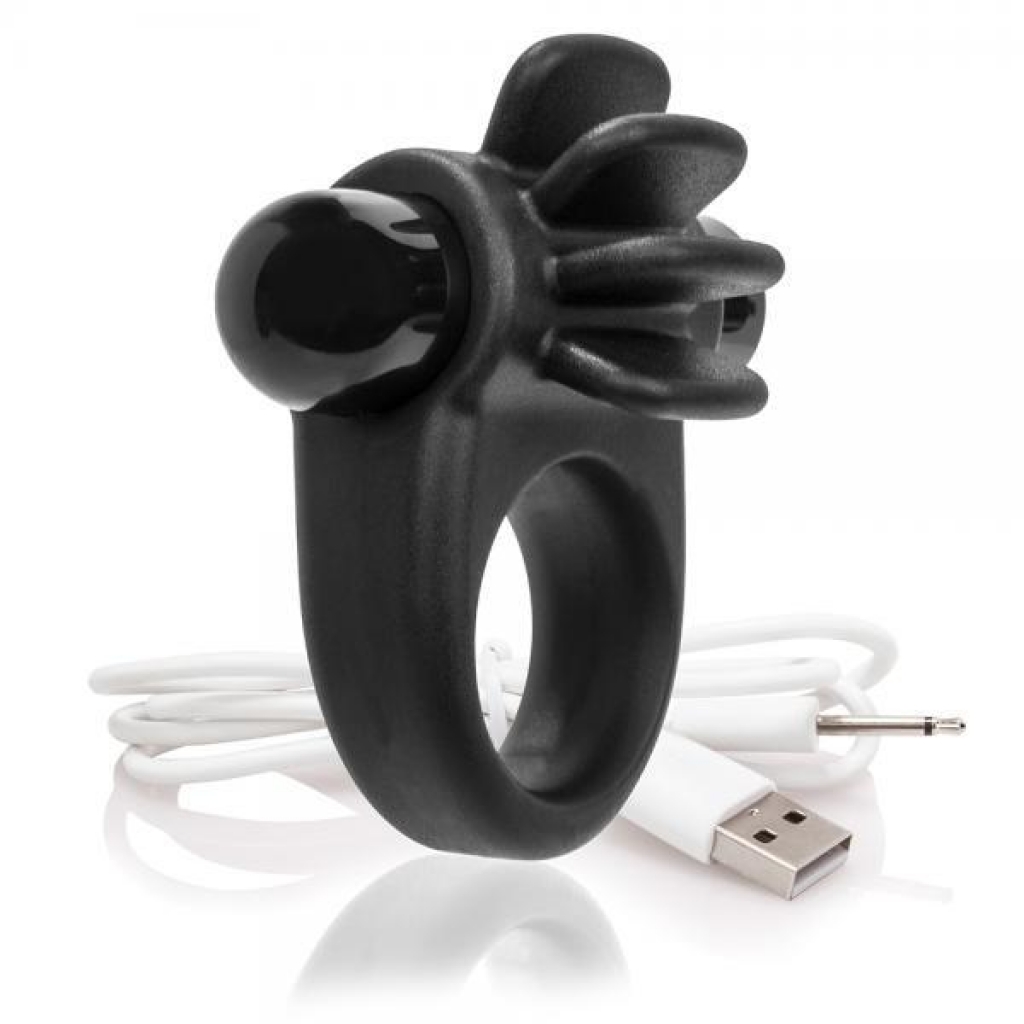 Charged Skooch Black: Premium Vibrating Ring for Ultimate Stimulation