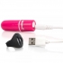 Charged Vooom Remote Control Bullet Vibrator - Pink