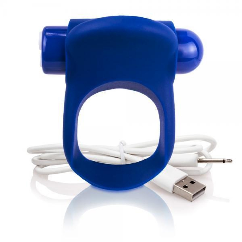 You Turn Plus Rechargeable Vibrating Ring - Blueberry