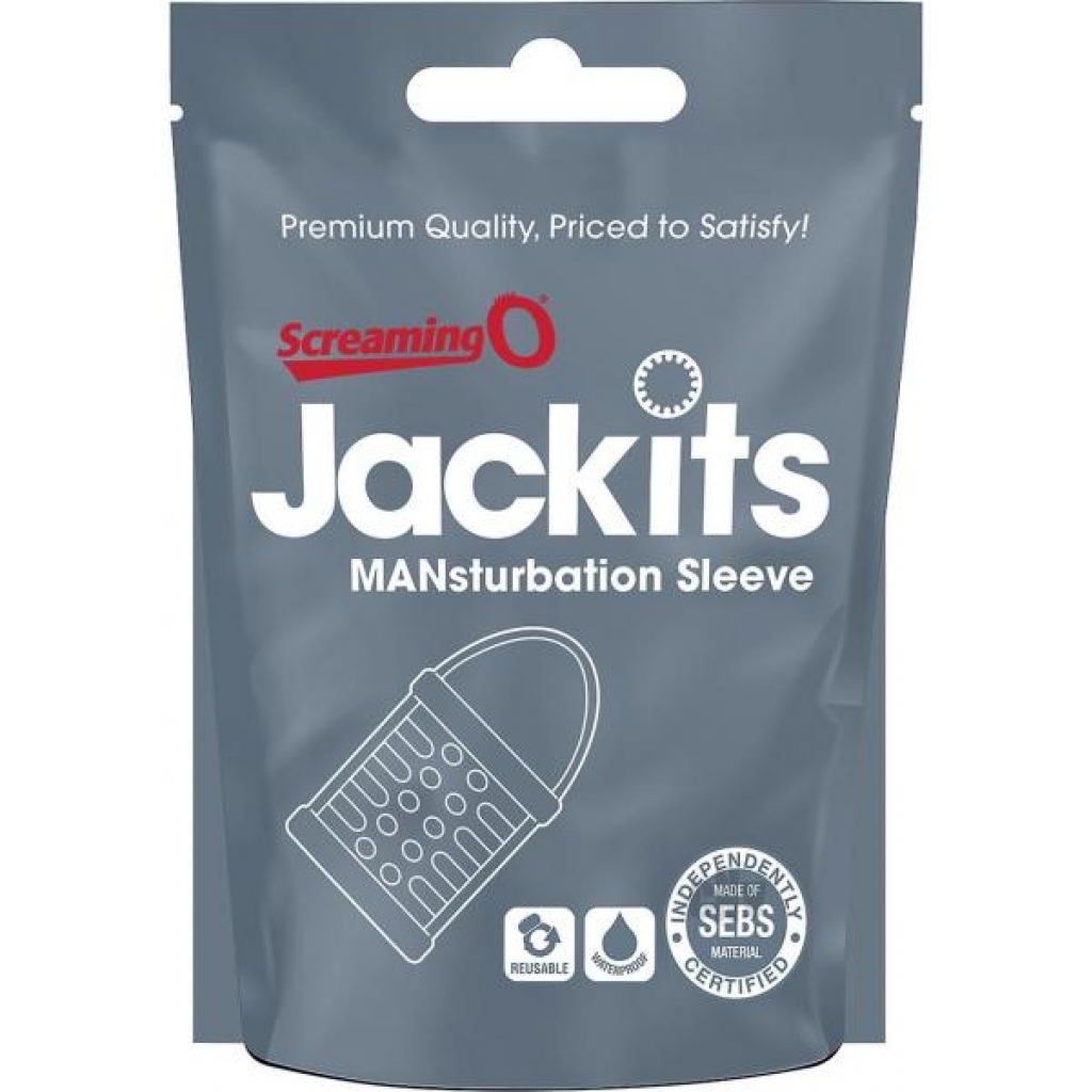 Jackits Mansturbation Sleeve - Clear