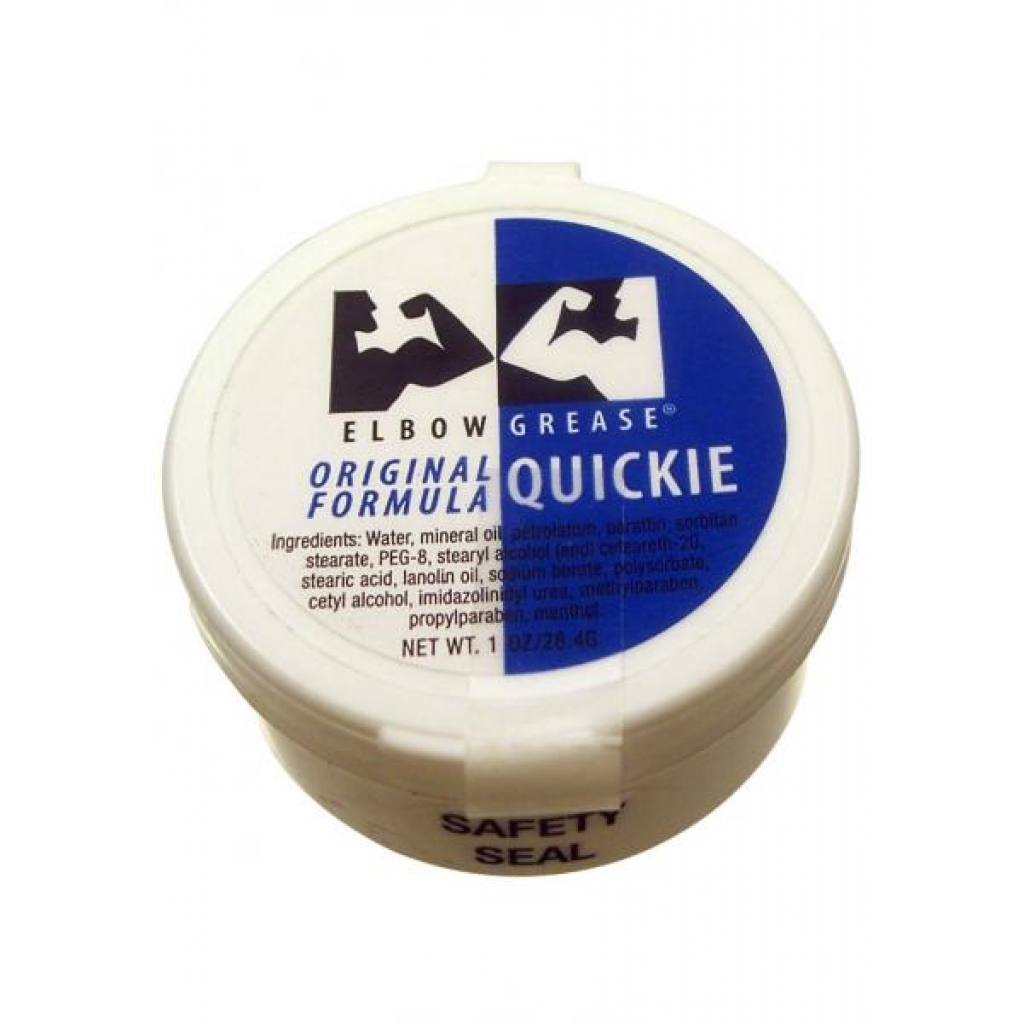 Elbow Grease Original Formula: Quickie Cream Lubricant 1 Ounce