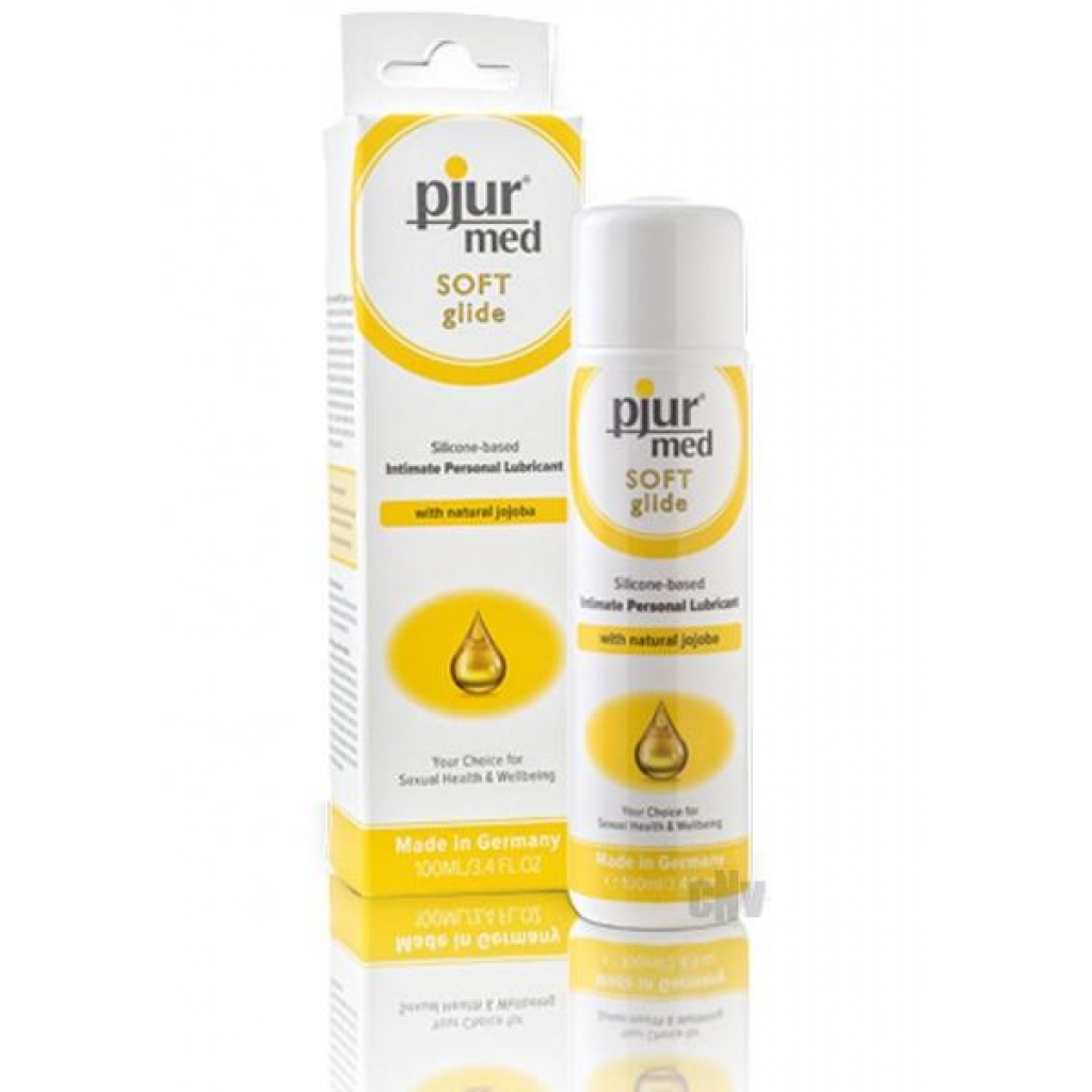 Pjur Med Soft Glide Silicone Lubricant - 3.4oz Bottle