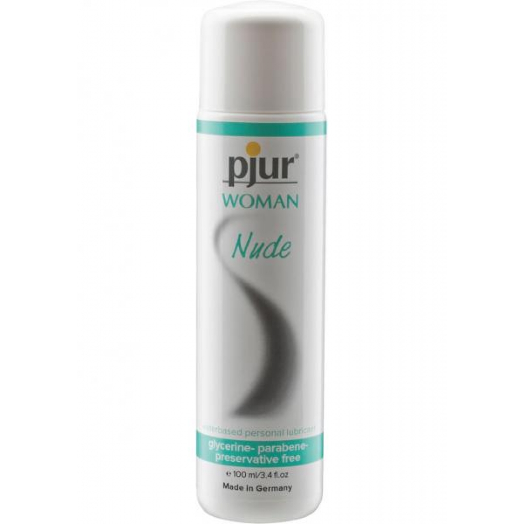 Pjur Woman Nude Waterbased Lubricant - 3.4 Ounce Clear