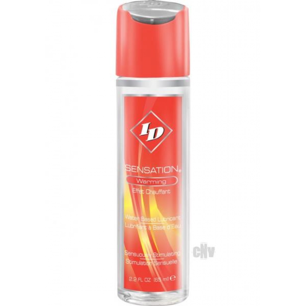 ID Sensation Warming Lubricant: Exciting Temperature Play - 2.2oz