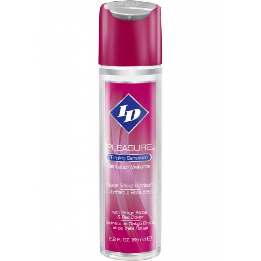 ID Pleasure Tingling Sensation Water-Based Lubricant - 2.2 Oz