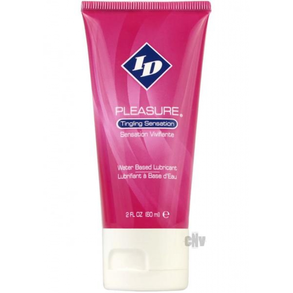 ID Pleasure Lubricant Travel Tube - 2oz Clear